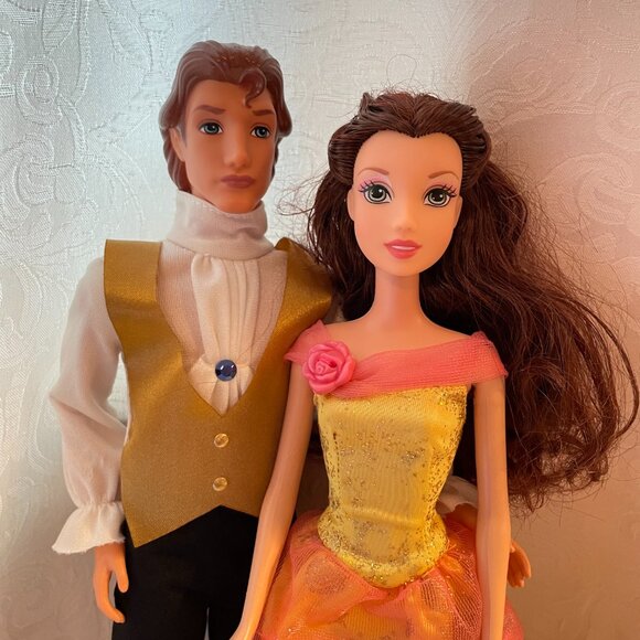 Mattel Disney Transforming Beauty And The Beast Set 2014 - Picture 7 of 10
